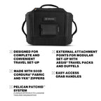 Pelican ModPak AV Double Pouch (Black)
