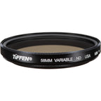 Tiffen 58mm FusionVND Filter Glimmerglass + Variable ND (1/2 Density)