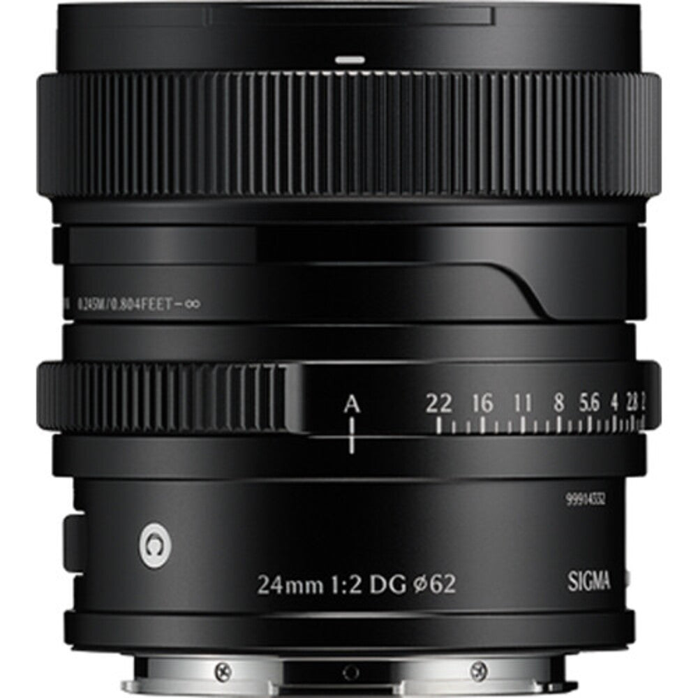 Sigma 24mm f/2 DG Contemporary Lens - Sony E-mount Black 