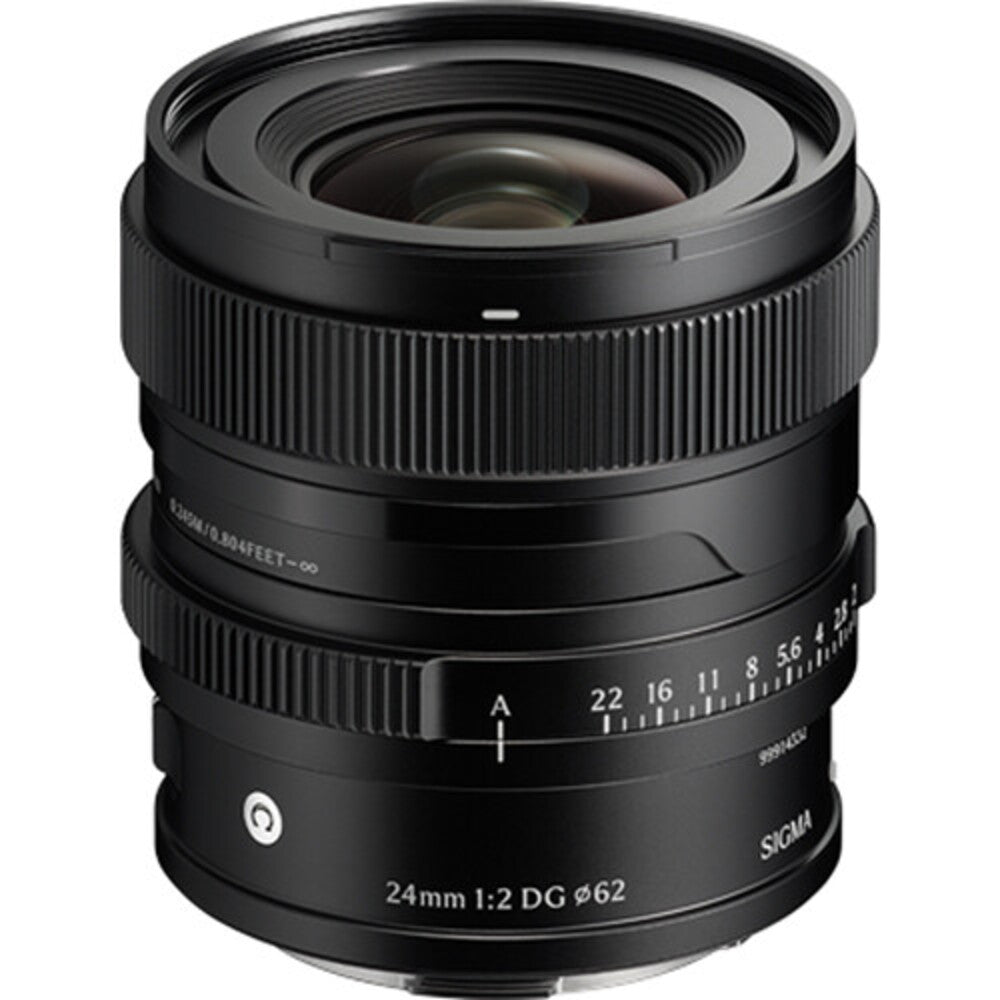 Sigma 24mm f/2 DG Contemporary Lens - Sony E-mount Black 