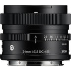 Sigma 24mm f/3.5 DG Contemporary Lens - Sony E-mount Black