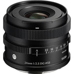 Sigma 24mm f/3.5 DG Contemporary Lens - Sony E-mount Black