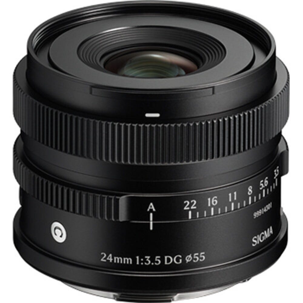 Open Box Sigma 24mm f/3.5 DG Contemporary Lens - Sony E-Mount Black