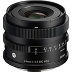 Open Box Sigma 24mm f/3.5 DG Contemporary Lens - Sony E-Mount Black