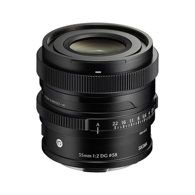 Sigma 35mm f/2 DG Contemporary Lens - Sony E-mount Black 