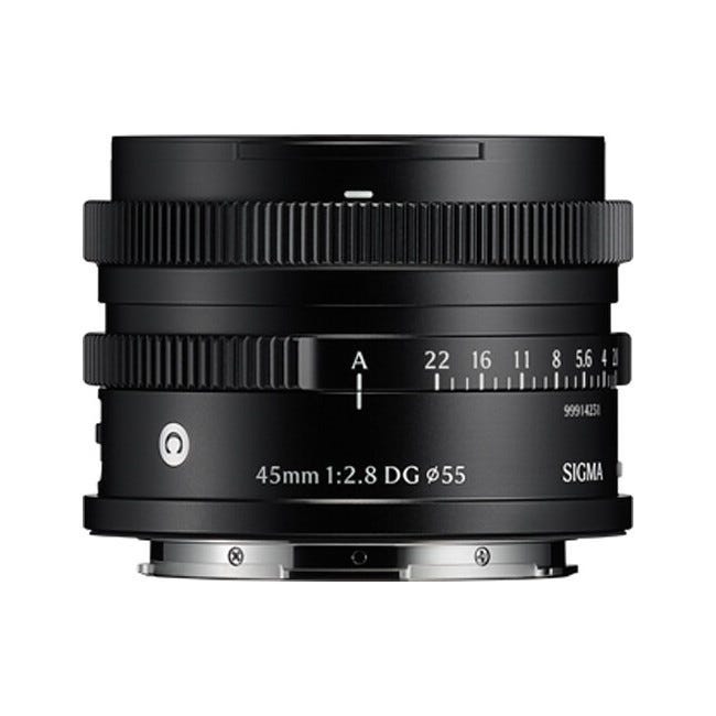 Open Box Sigma 45mm f/2.8 DG Contemporary Lens - Sony E-Mount Black