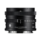 Open Box Sigma 45mm f/2.8 DG Contemporary Lens - Sony E-Mount Black