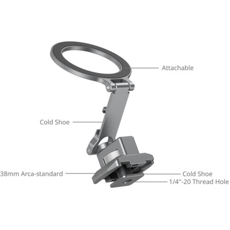 SmallRig Arca-Standard Phone Support with Cold Shoe Mount 5339 