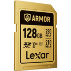 Lexar Professional ARMOR Gold Pro SDXC UHS-II Card - 128GB