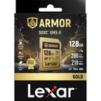Lexar Professional ARMOR Gold Pro SDXC UHS-II Card - 128GB