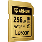 Lexar Professional ARMOR Gold Pro SDXC UHS-II Card - 256GB