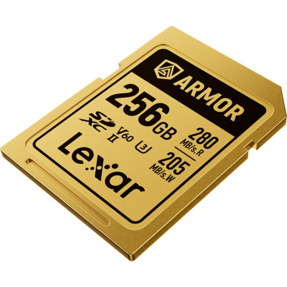 Lexar Professional ARMOR Gold Pro SDXC UHS-II Card - 256GB