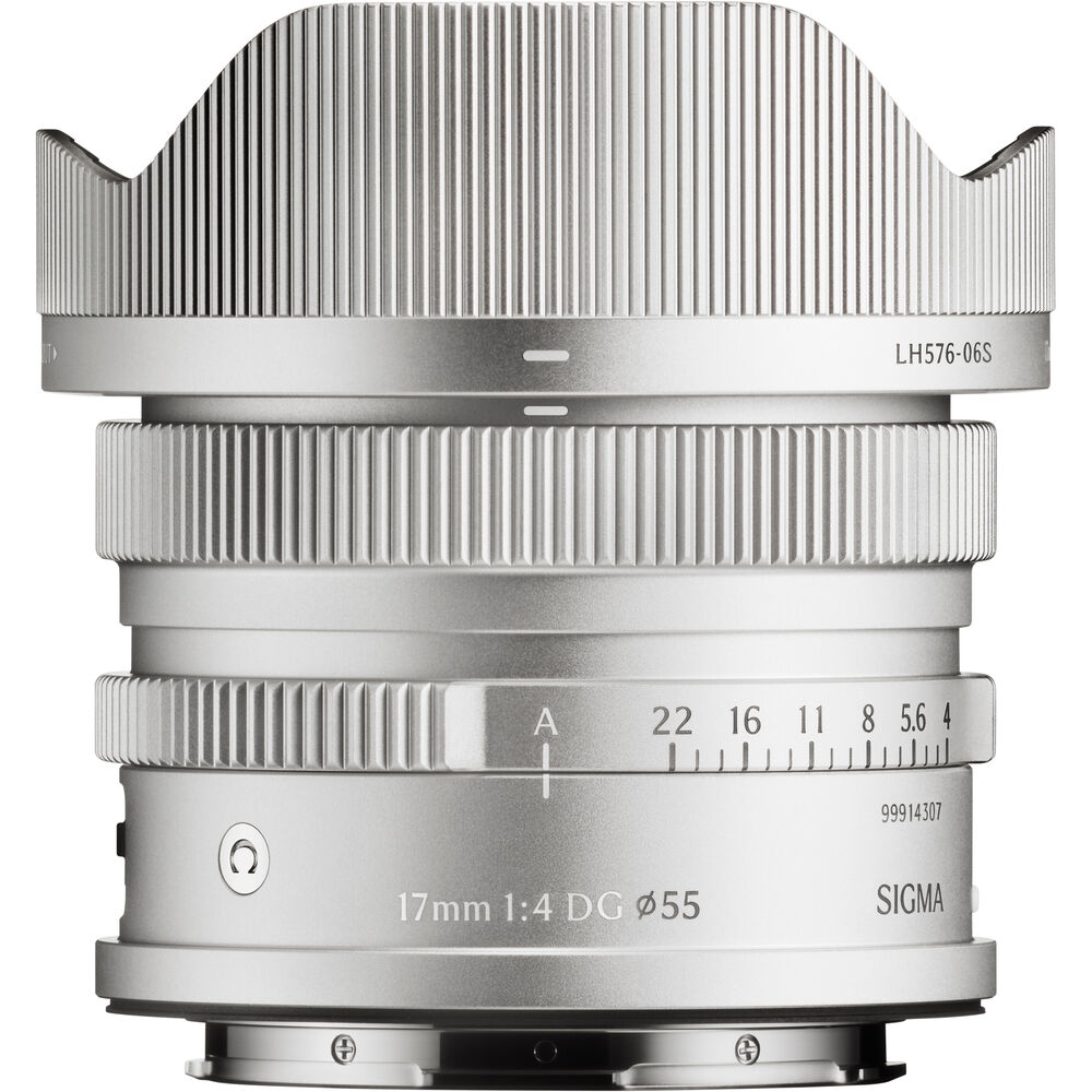 Sigma 17mm f/4 DG Contemporary Lens - L-mount Silver 