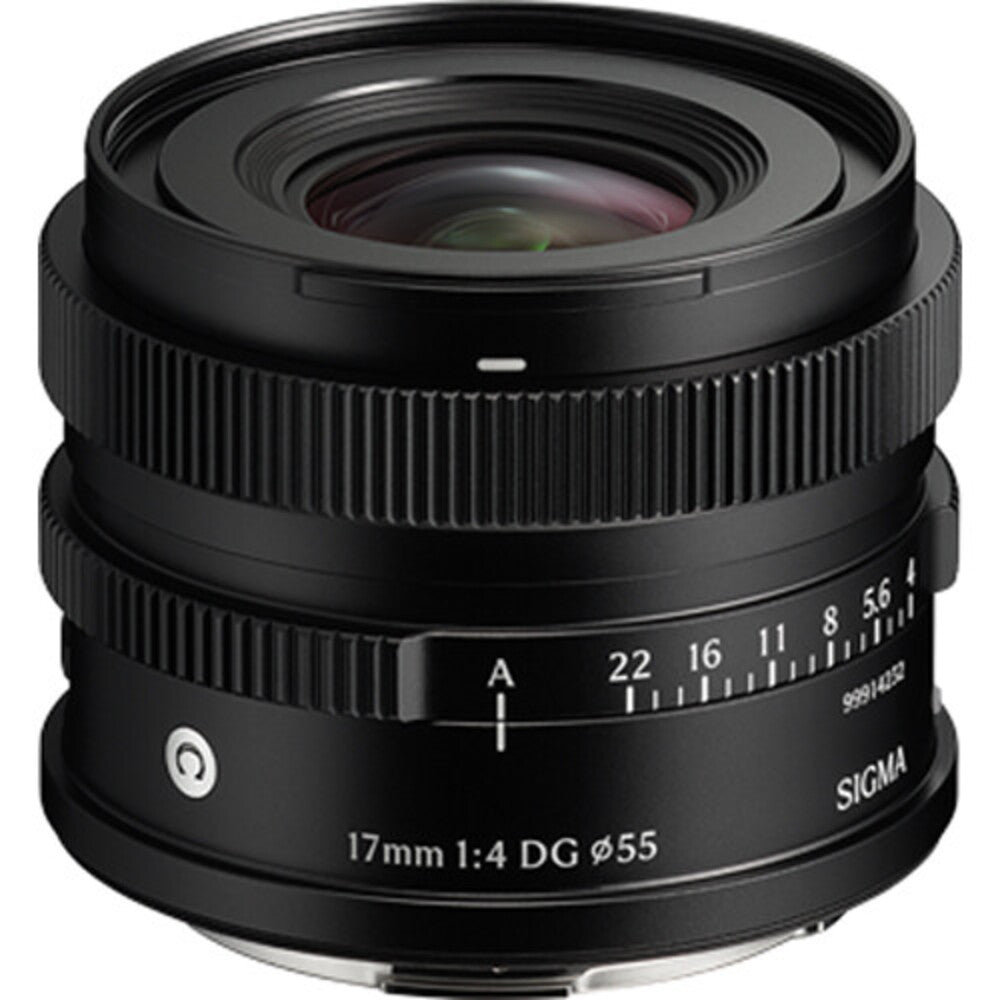 Sigma 17mm f/4 DG Contemporary Lens - Sony E-mount Black