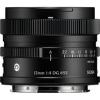 Sigma 17mm f/4 DG Contemporary Lens - Sony E-mount Black