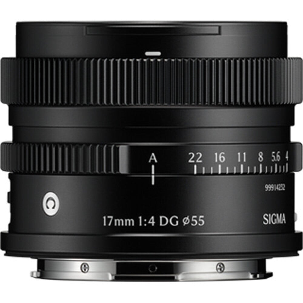 Sigma 17mm f/4 DG Contemporary Lens - Sony E-mount Black