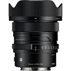 Sigma 24mm f/2 DG Contemporary Lens - Sony E-mount Black 