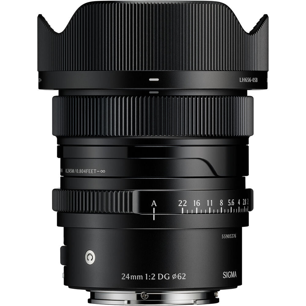 Sigma 24mm f/2 DG Contemporary Lens - Sony E-mount Black 