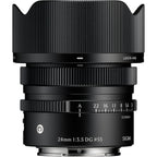 Sigma 24mm f/3.5 DG Contemporary Lens - Sony E-mount Black