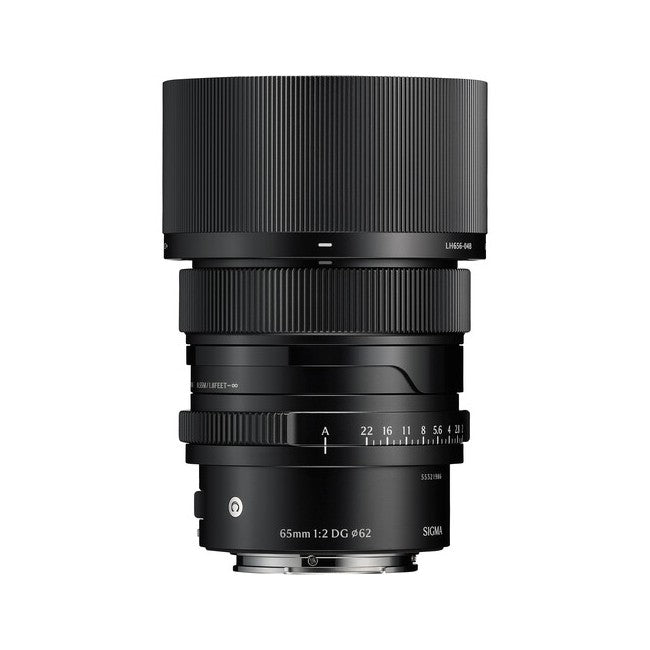 Sigma 65mm f/2 DG Contemporary Lens - Sony E-mount Black