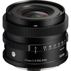 Sigma 17mm f/4 DG Contemporary Lens - L-mount Black