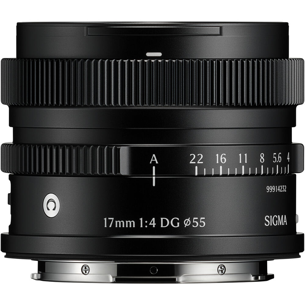 Sigma 17mm f/4 DG Contemporary Lens - L-mount Black