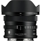 Sigma 17mm f/4 DG Contemporary Lens - L-mount Black