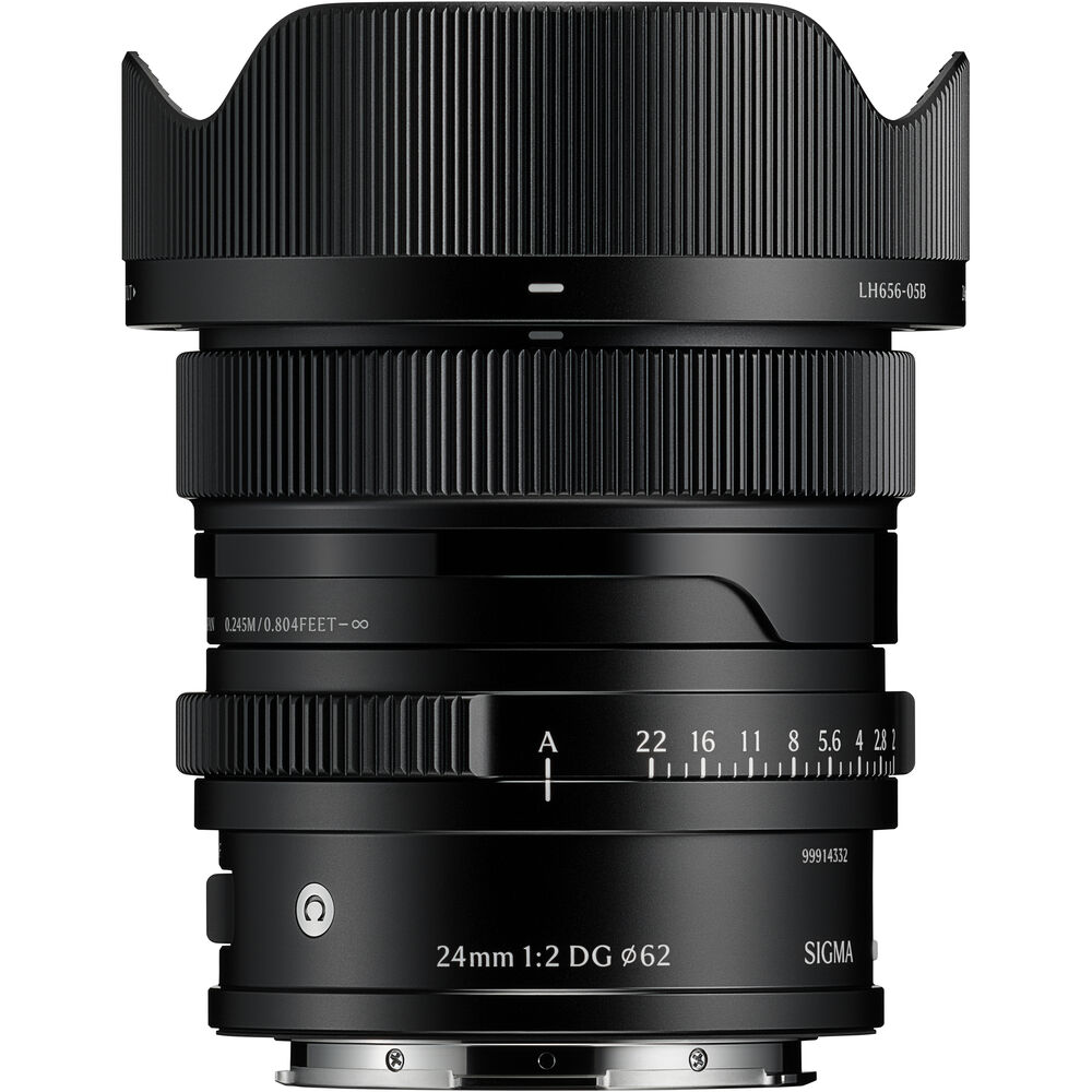 Sigma 24mm f/2 DG Contemporary Lens - L-mount Black 