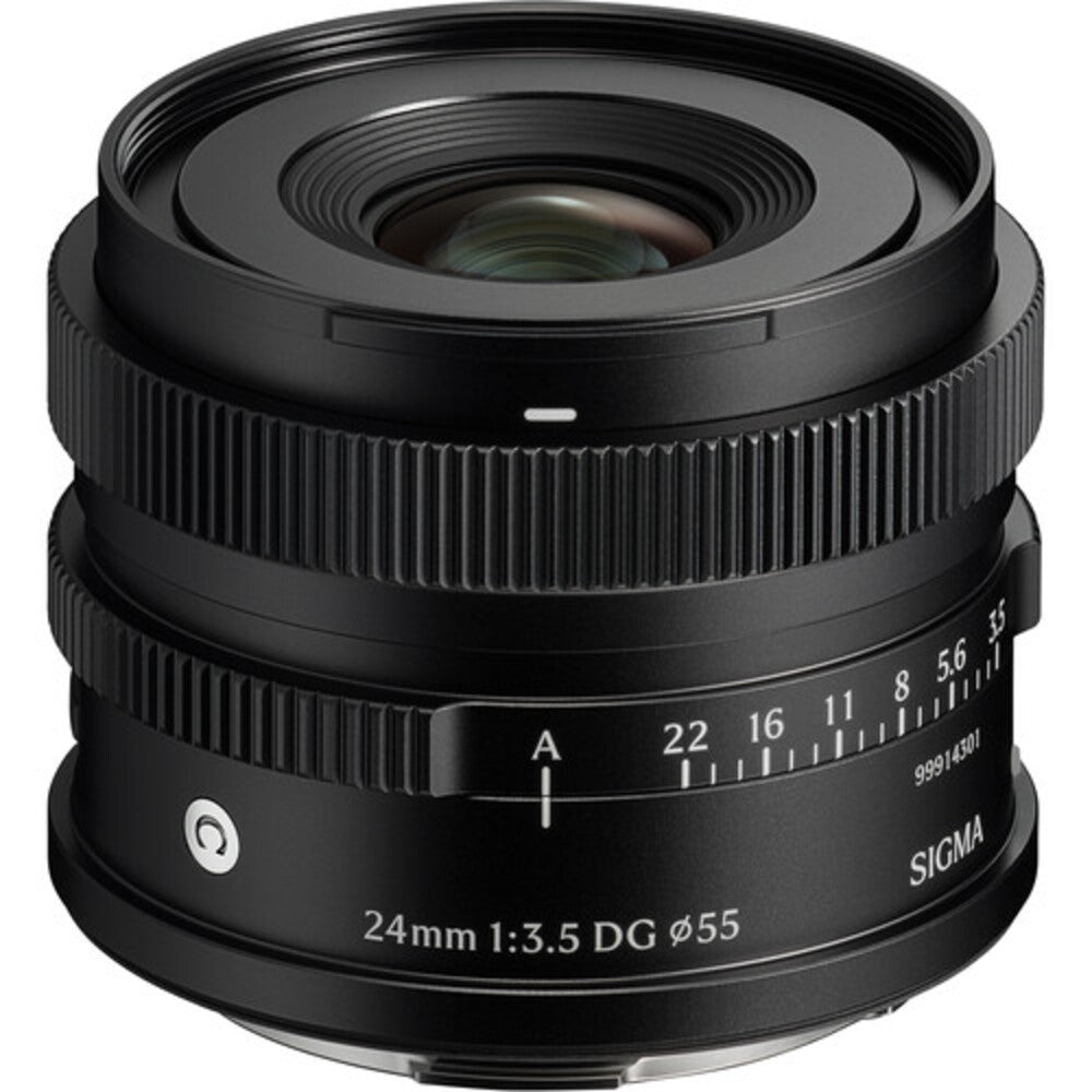 Sigma 24mm f/3.5 DG Contemporary Lens - L-mount Black 