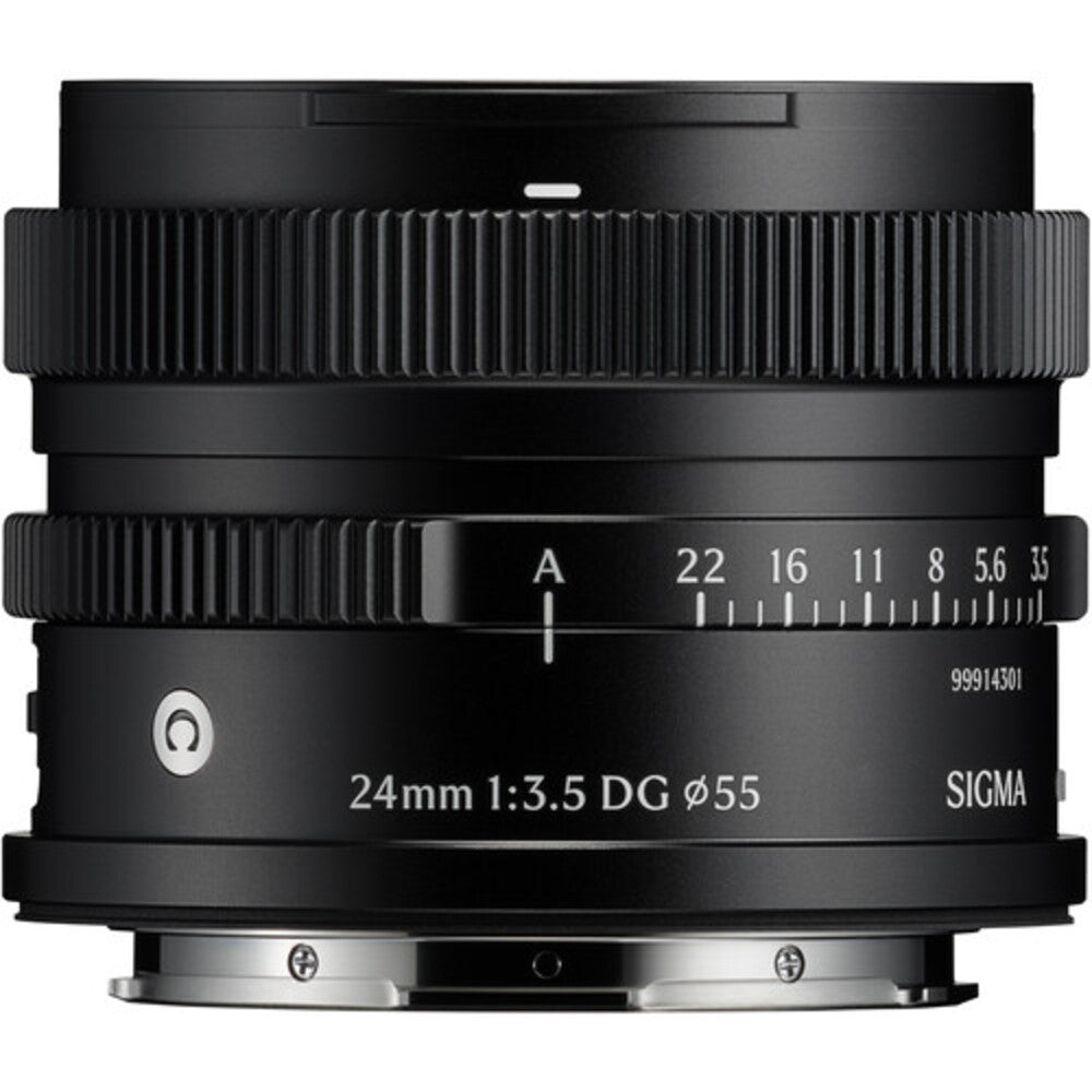 Sigma 24mm f/3.5 DG Contemporary Lens - L-mount Black 