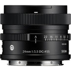 Sigma 24mm f/3.5 DG Contemporary Lens - L-mount Black 