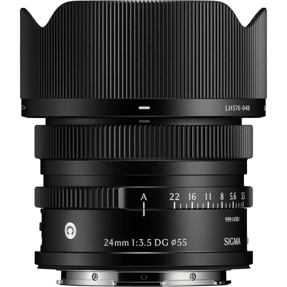 Sigma 24mm f/3.5 DG Contemporary Lens - L-mount Black 