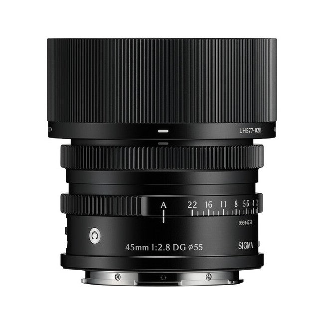 Sigma 45mm f/2.8 DG Contemporary Lens - L-mount Black 