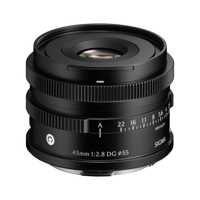 Sigma 45mm f/2.8 DG Contemporary Lens - L-mount Black 