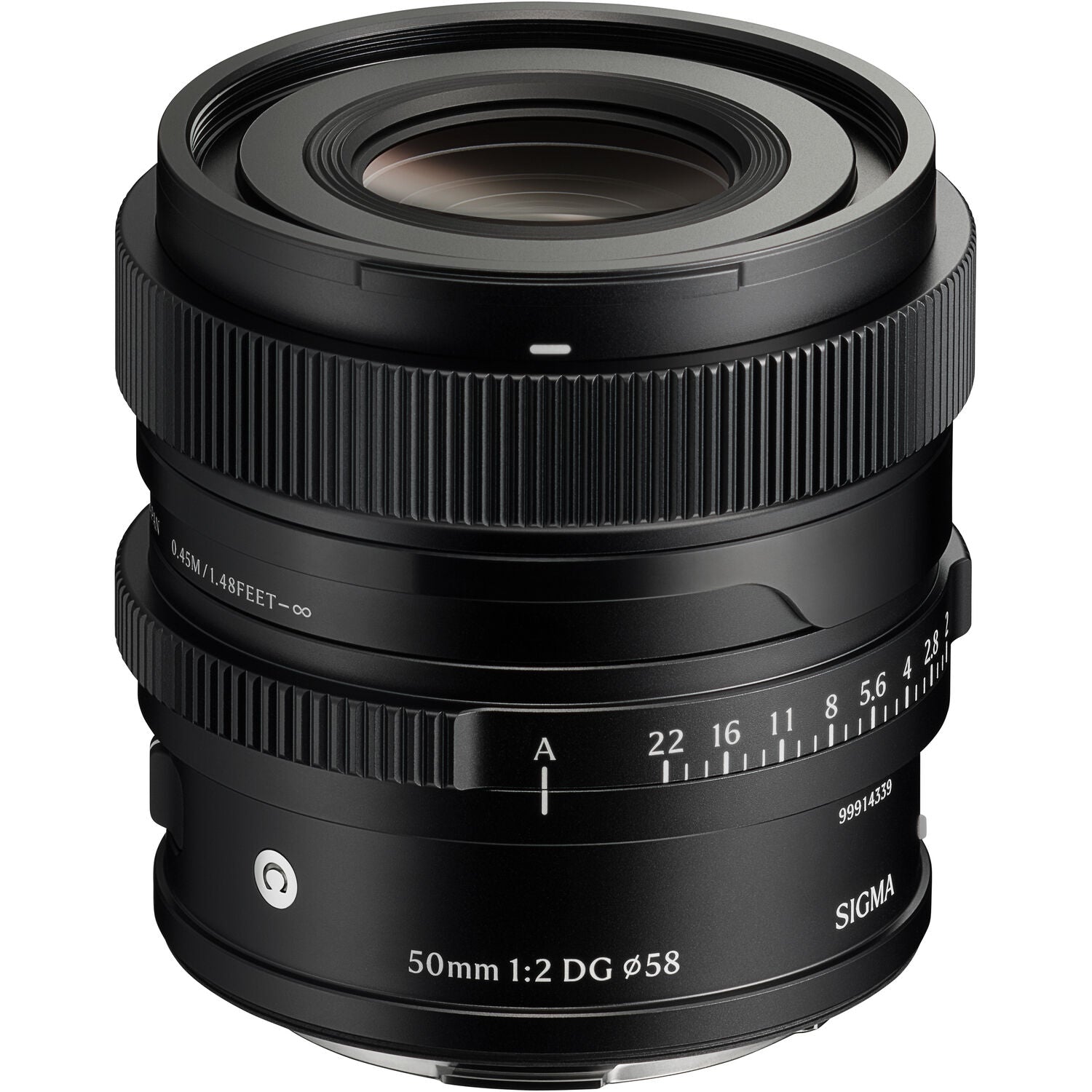 Sigma 50mm f/2 DG Contemporary Lens - L-mount Black