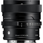 Sigma 50mm f/2 DG Contemporary Lens - L-mount Black