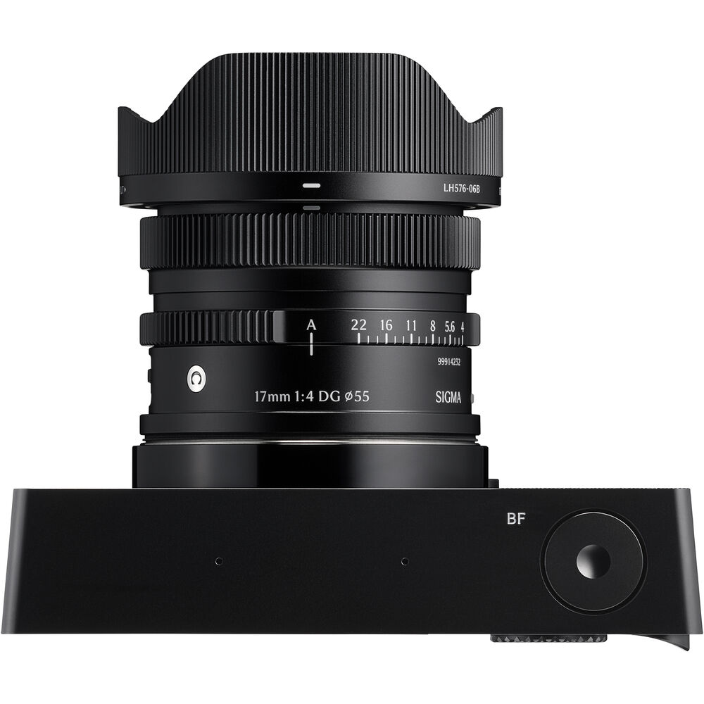 Sigma 17mm f/4 DG Contemporary Lens - L-mount Black