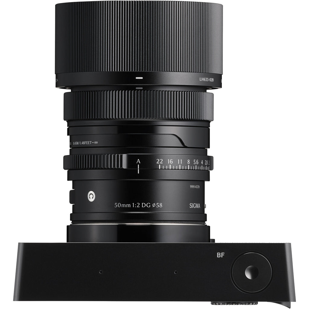 Sigma 50mm f/2 DG Contemporary Lens - L-mount Black