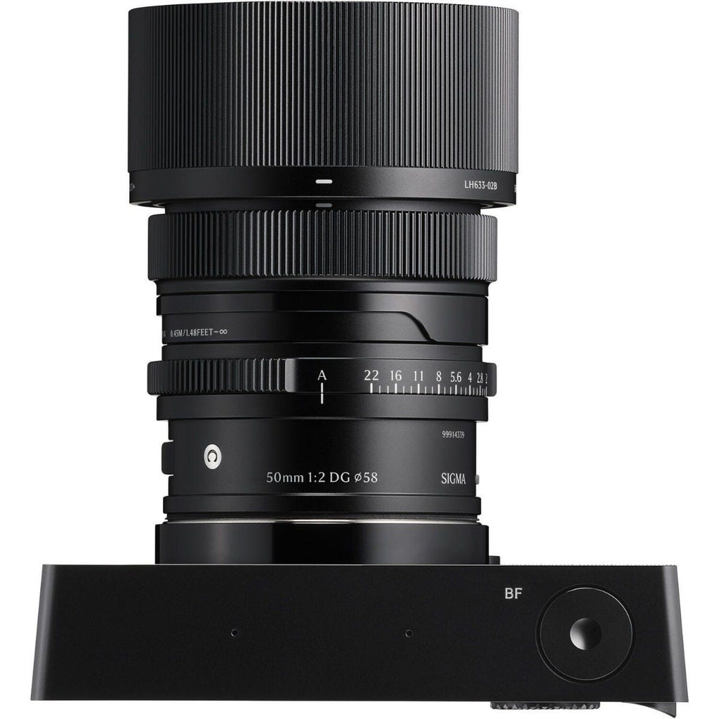 Open Box Sigma 50mm f/2 DG Contemporary Lens / L-Mount Black