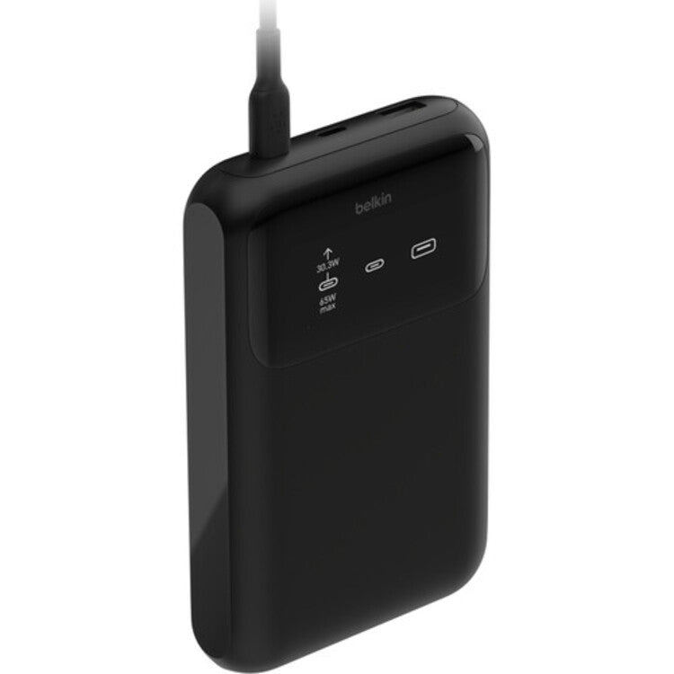 Belkin BoostCharge Pro 20K mAh 3 Port Laptop Power Bank (Black) 
