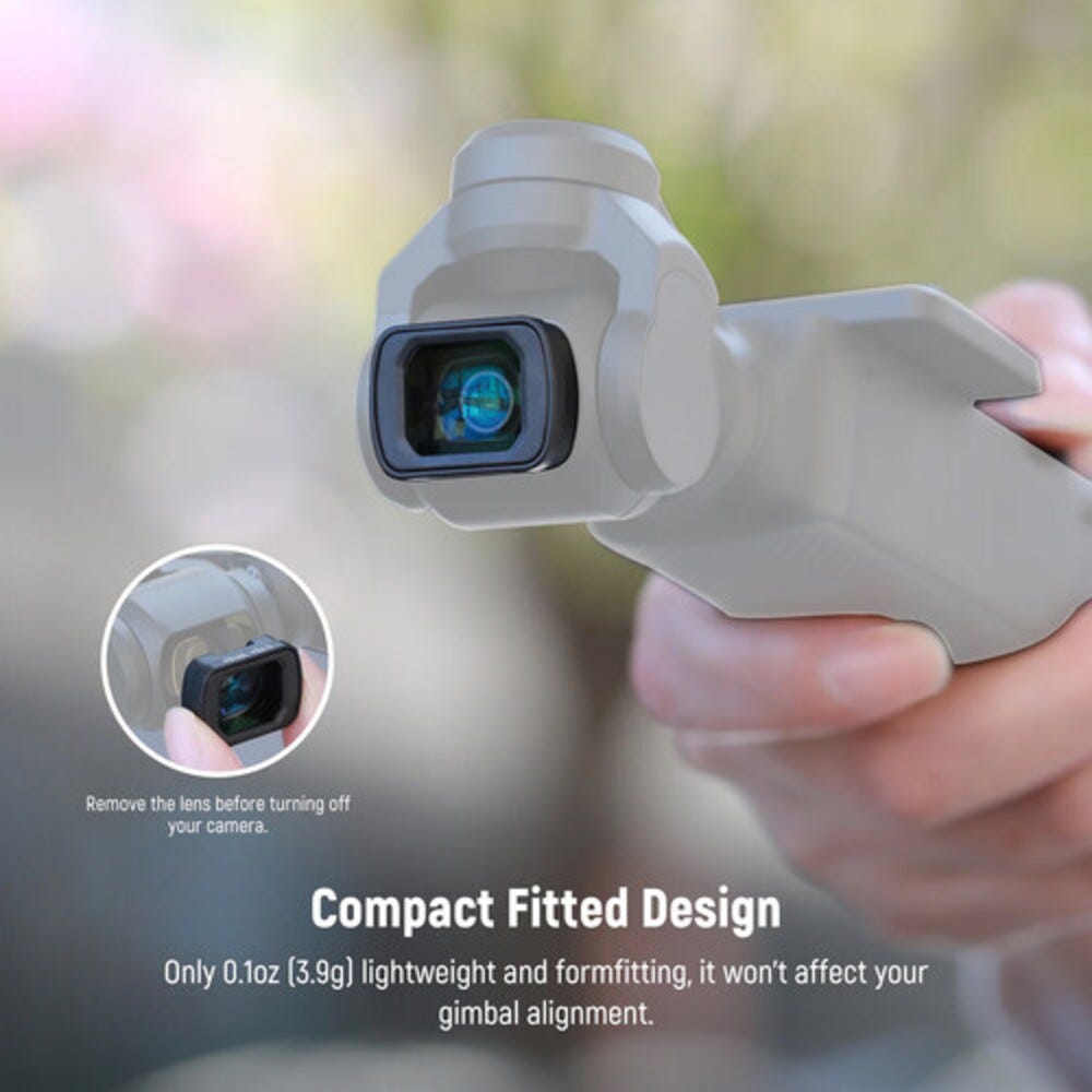 NEEWER LS-45 0.75x Wide Angle Lens for DJI Osmo Pocket 3