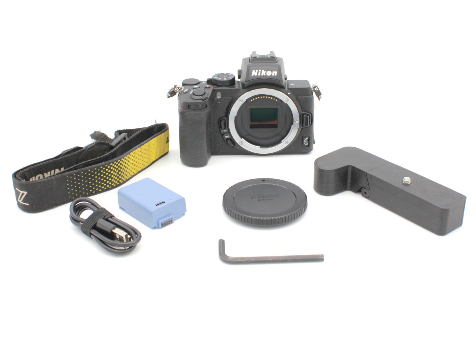 Used Nikon Z50 Body Only with a Generic Battery Grip (Read) SN: 7406082
