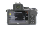 Used Nikon Z50 Body Only with a Generic Battery Grip (Read) SN: 7406082