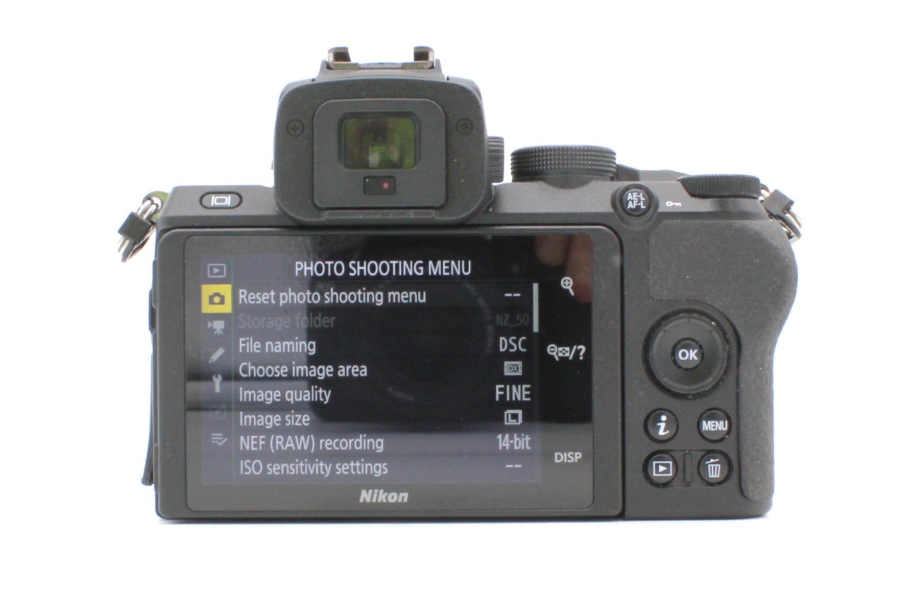 Used Nikon Z50 Body Only with a Generic Battery Grip (Read) SN: 7406082