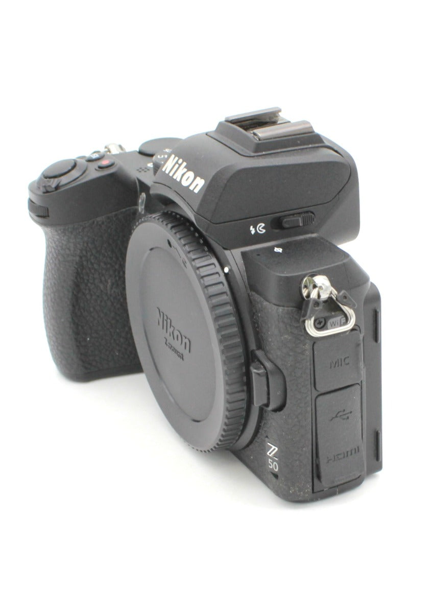 Used Nikon Z50 Body Only with a Generic Battery Grip (Read) SN: 7406082
