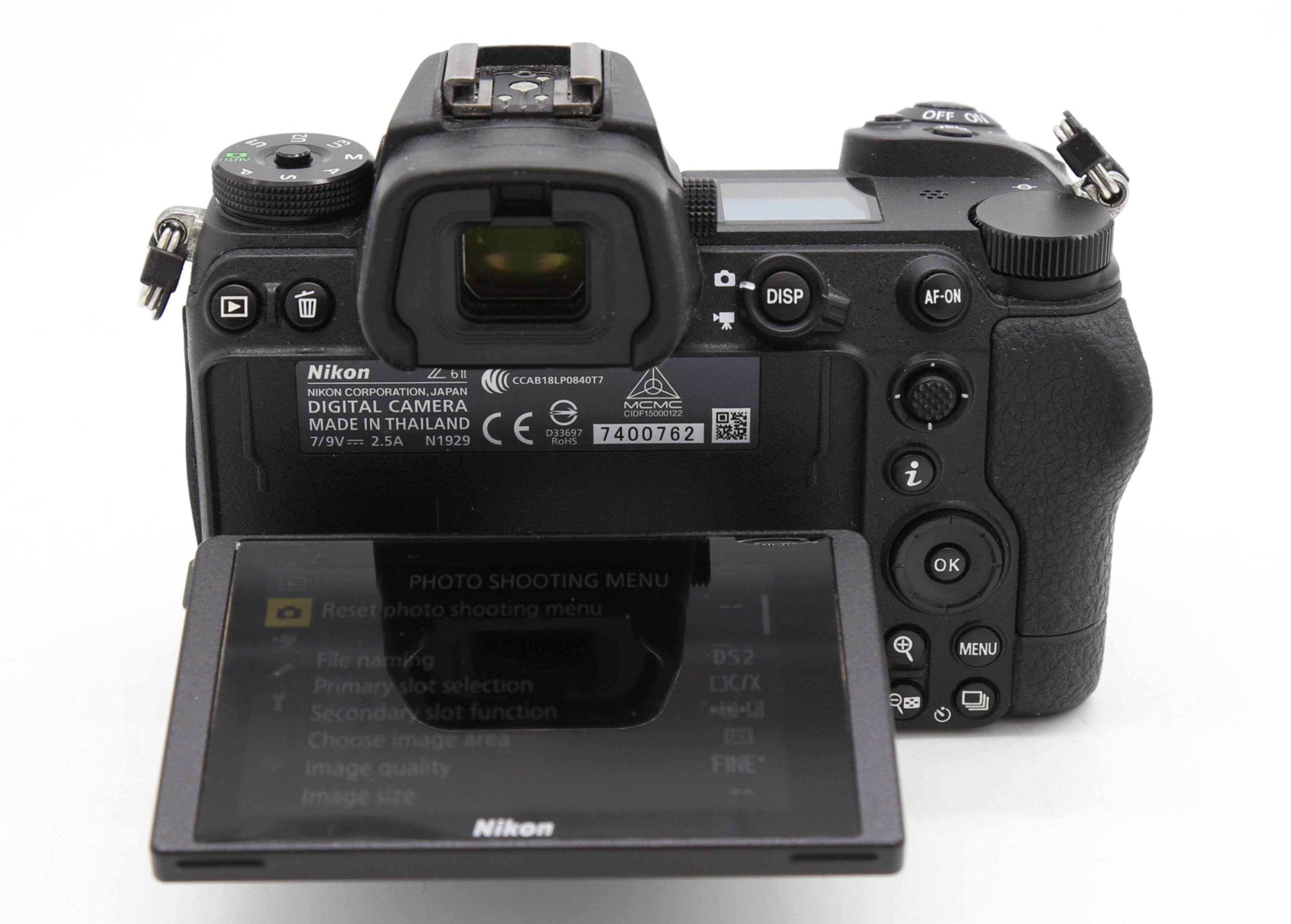 Used Nikon Z6 II Body Only SN: 7400762