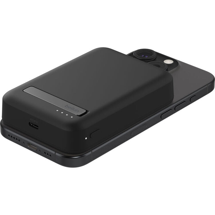 Belkin BoostCharge Pro 10K mAh Magnetic Power Bank with Qi2 (Black) 