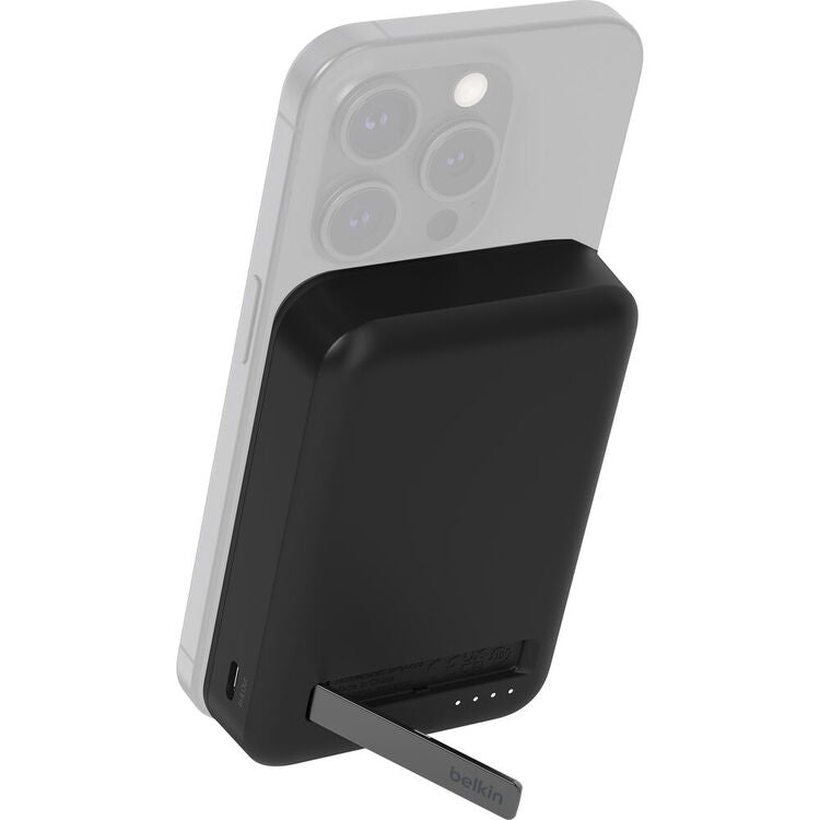 Belkin BoostCharge Pro 10K mAh Magnetic Power Bank with Qi2 (Black) 