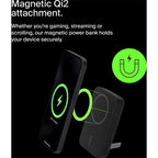 Belkin BoostCharge Pro 10K mAh Magnetic Power Bank with Qi2 (Black) 