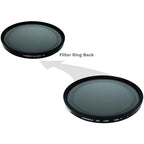 Tiffen 67mm FusionVND Filter Glimmerglass + Variable ND (1/2 Density)